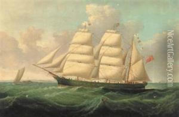 A Clipper Ship Oil Painting - Charles Ogilvy