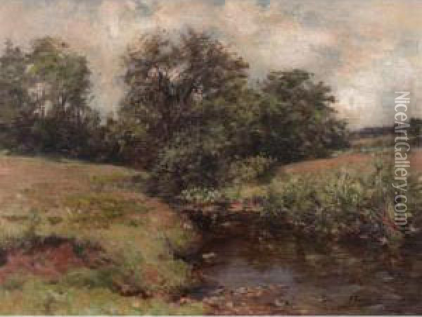 Quiet Waters Oil Painting - Joseph Henderson
