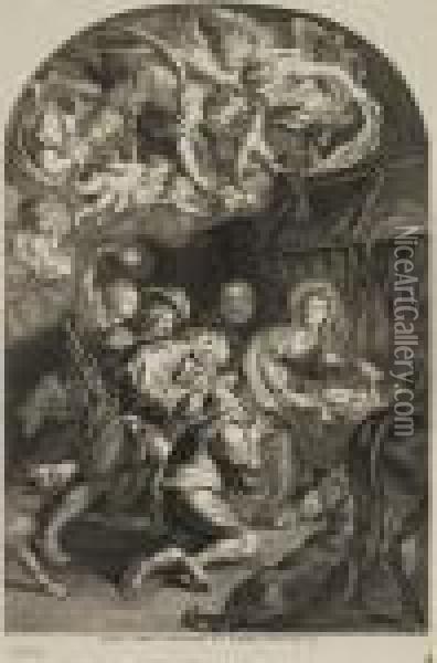 Die Anbetung Der Hirten Oil Painting - Peter Paul Rubens