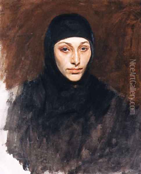Egyptian Woman Oil Painting - John Singer Sargent