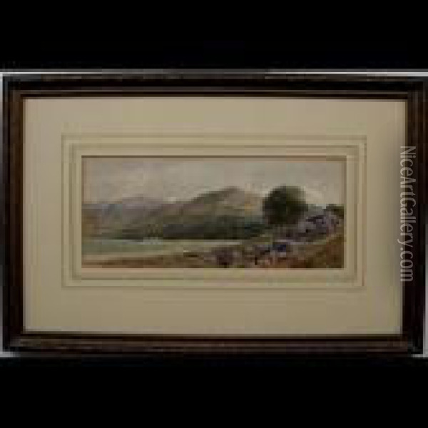 Loch Long Oil Painting - George Harlow White