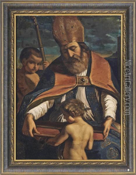 Saint Geminiano Oil Painting - Guercino