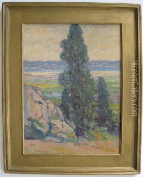 California Landscape Oil Painting - Frederick C. Gottwald