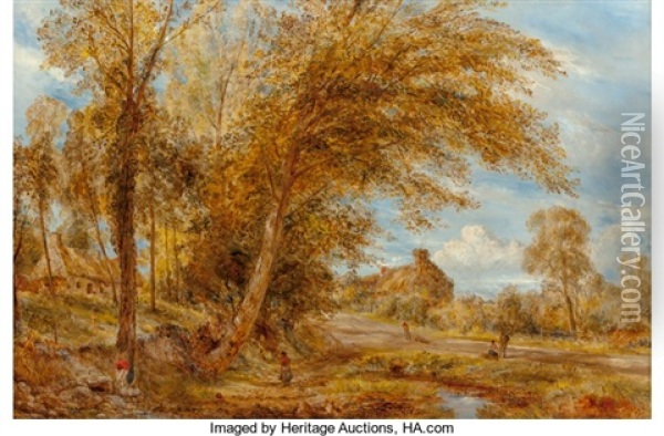 Near Colwyn Bay Oil Painting - William Joseph J. C. Bond