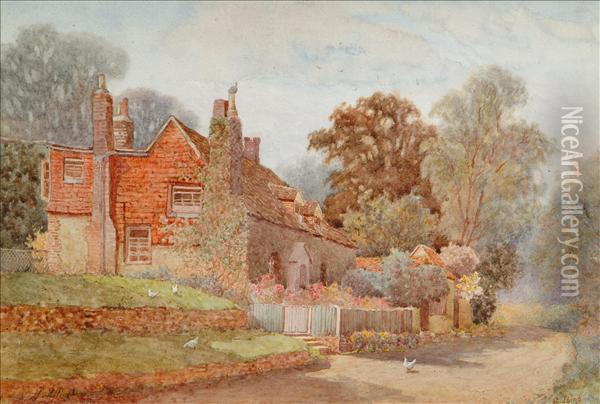 Atiping, Sussex Oil Painting - Helen Mary Elizabeth Allingham