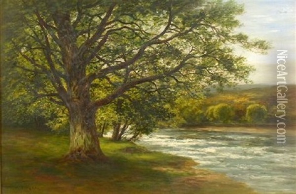 The Elder Oil Painting - William Beattie Brown