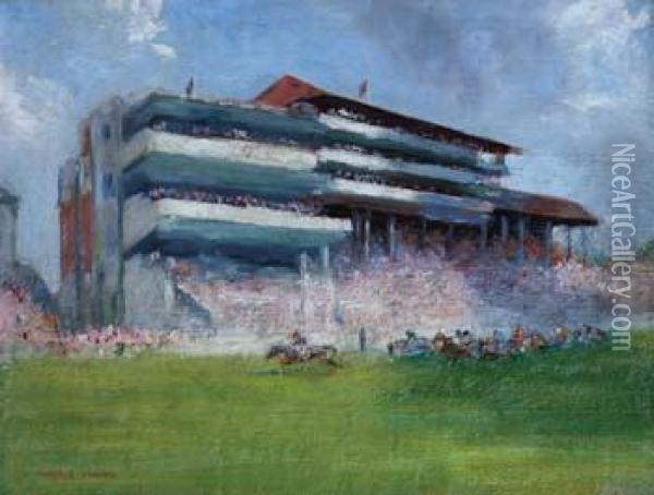 Waltertaylor, Epsom Races Oil Painting - Walter Taylor