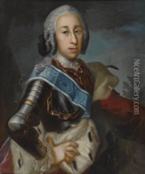 Herzog Clemens Franz De Paula Von Bayern Oil Painting - Johann Jonas Michael