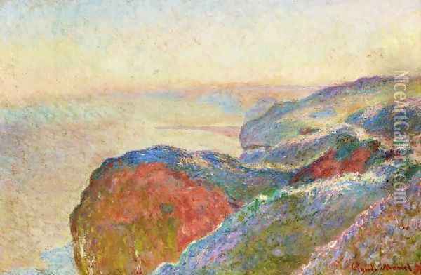 At Val Saint-Nicolas near Dieppe, Morning Oil Painting - Claude Oscar Monet