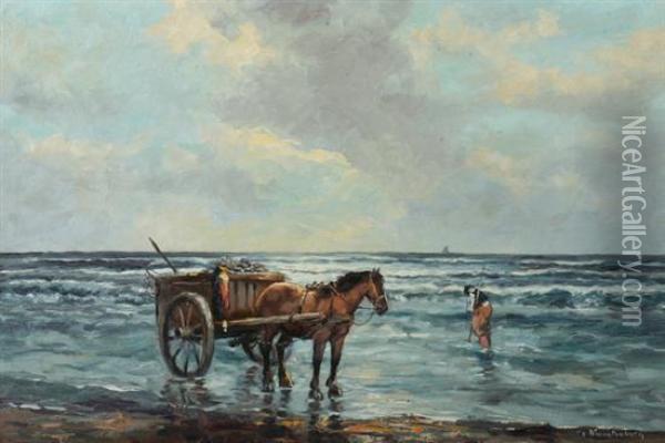 Daily Catch Oil Painting - Jan Kwinkelenberg