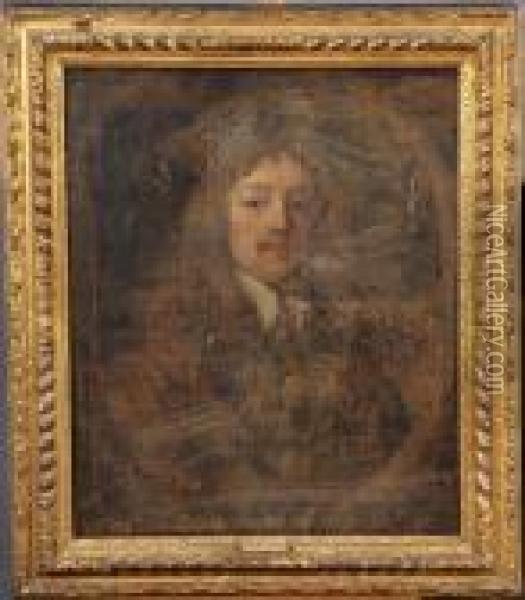 Portrait Of Sir John Percival Oil Painting - Sir Peter Lely