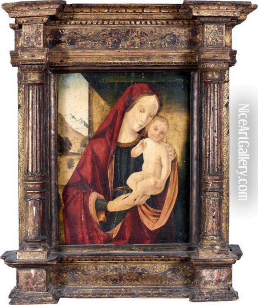 La Vierge A L'enfant Oil Painting - Benedetto Carpaccio