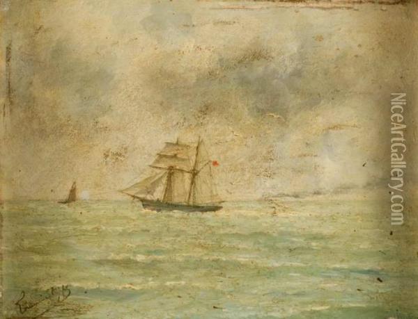 Anversa 1859 - ? Oil Painting - Romain Steppe