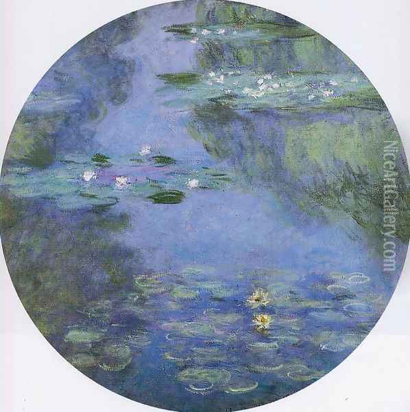 Water-Lilies 15 Oil Painting - Claude Oscar Monet