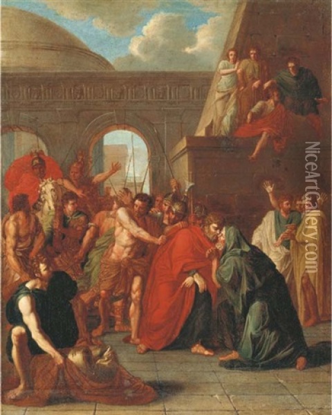 Saint James The Greater Oil Painting - Noel Coypel the Elder