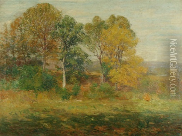 Early Autumn Oil Painting - William S. Robinson