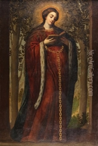 Virgen De La Esperanza Oil Painting - Francisco Pacheco