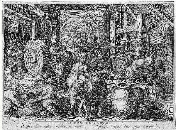 Oleum Olivarum (fabrication De L'huile D'olive). Planche De Nova Reperta. Grave D'apres Stradan. Hollstein 129-148. Oil Painting - Hans Ii Collaert