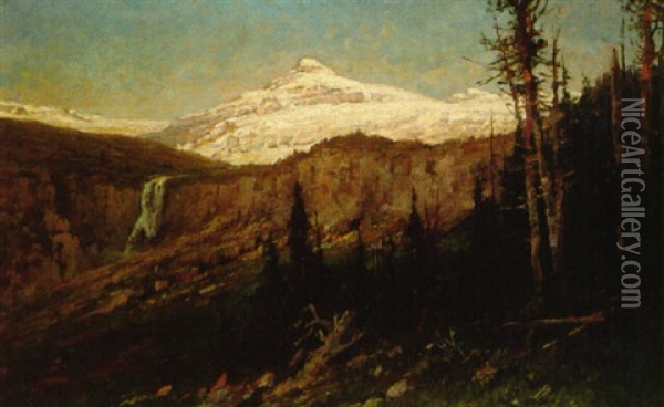 Blackfoot Glacier Oil Painting - John Fery