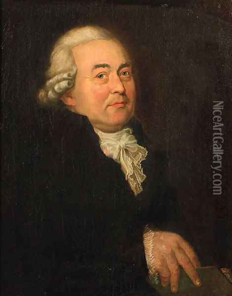 Portrait of a gentleman Oil Painting - Cornelis Troost
