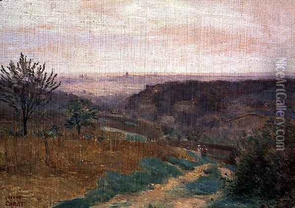 Ville D'Avray, Hauts-de-Seine Oil Painting - Jean-Baptiste-Camille Corot