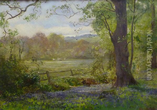Summer Landscape Oil Painting - Rex Vicat Cole