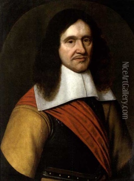 Portrait Of A Man Oil Painting - Michiel Janszoon van Mierevelt