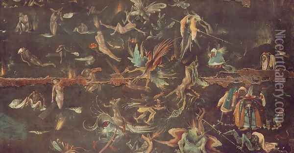 Last Judgement (fragment) 1506-08 Oil Painting - Hieronymous Bosch