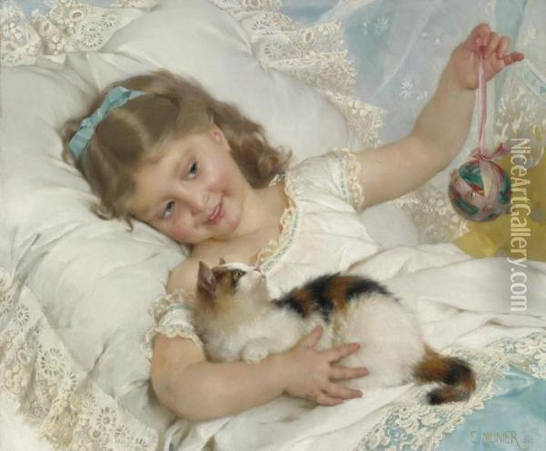 French Oil Painting - Emile Munier