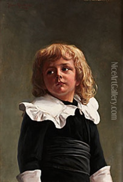 Carl-axel Ridderstad Oil Painting - Johan Fredrik Krouthen