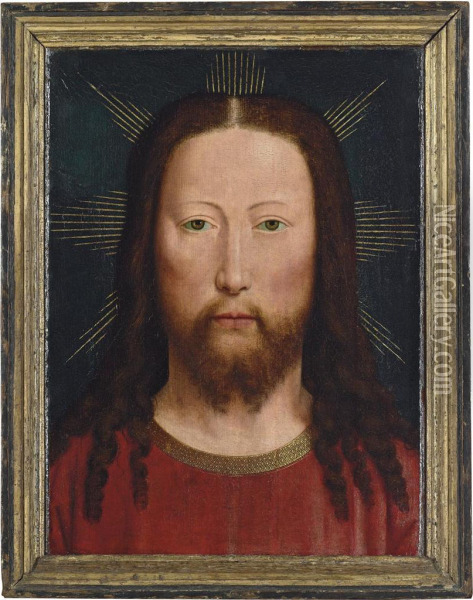 Head Of Christ Oil Painting - Gerard David