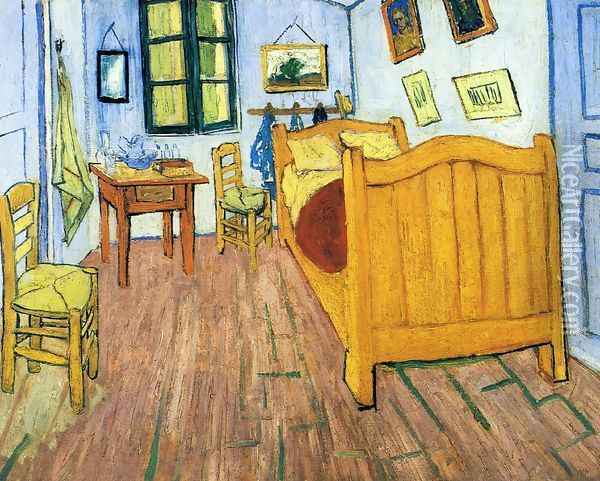 Vincent's Bedroom in Arles Oil Painting - Vincent Van Gogh