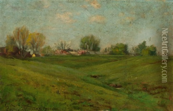 Quincy, Illinois Oil Painting - Robert Jenkins Onderdonk