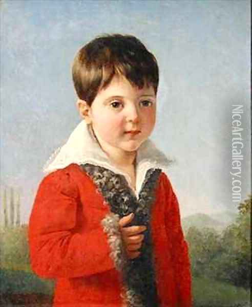 Charles Morin Oil Painting - Claude-Marie Dubufe