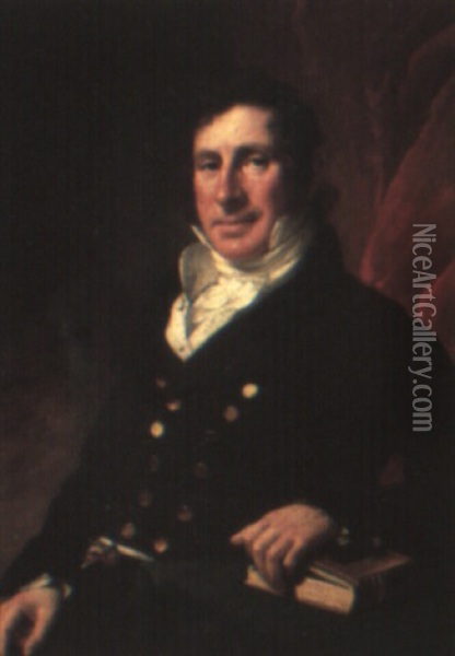 Portrait Of A Gentleman Oil Painting - John Watson Gordon