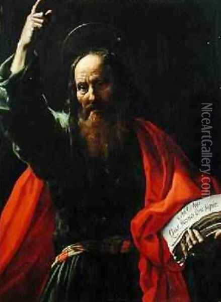 St Paul Oil Painting - Rutilio Manetti