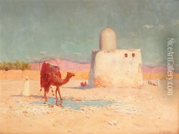 Peisaj Oriental Oil Painting - Pierre Bellet