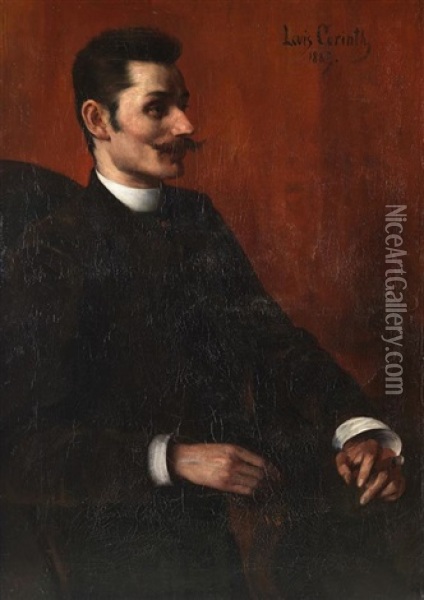 Portrat Des Herrn Lilienthal Oil Painting - Lovis Corinth