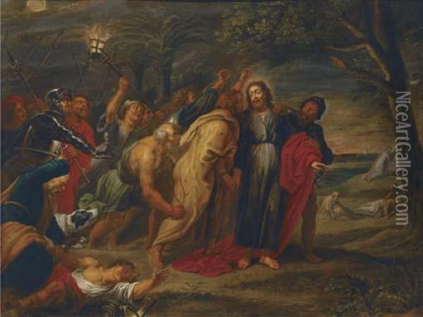 The Arrest Of Christ Oil Painting - Sir Anthony Van Dyck