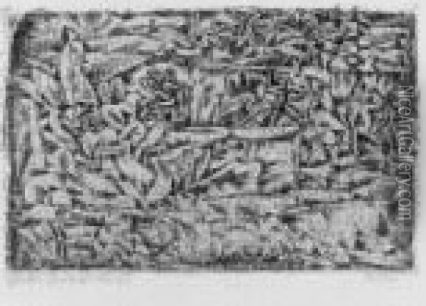 Garten Der Leidenschaft Oil Painting - Paul Klee