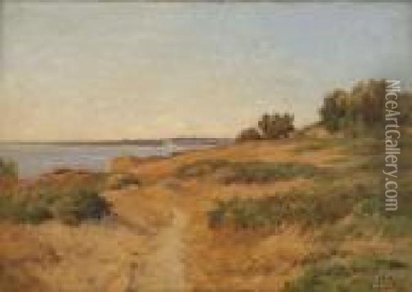  Saint-georges Pres Royan, 1902  Oil Painting - Louis Alexandre Cabie