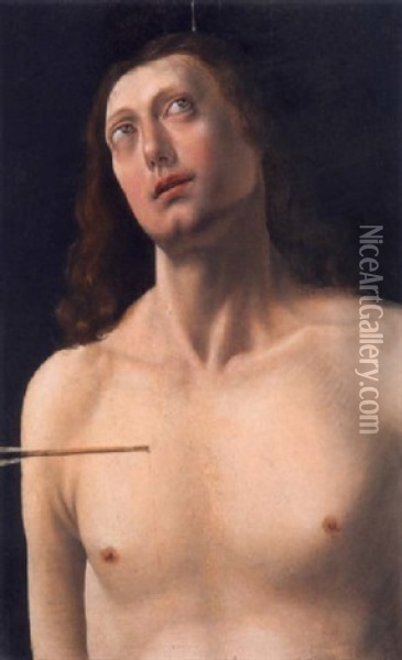San Sebastiano Oil Painting - Bernardino di Lazzaro Orsi