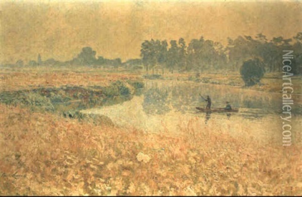 Matin De Juin Oil Painting - Emile Claus