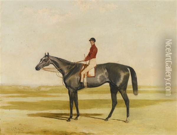 The Squire Oil Painting - Harry Hall