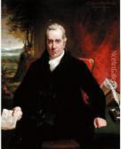 Portrait Of William Adam Of Blair Adam Oil Painting - Sir Henry Raeburn