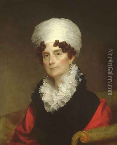 Mrs. Andrew Sigourney Oil Painting - Gilbert Stuart