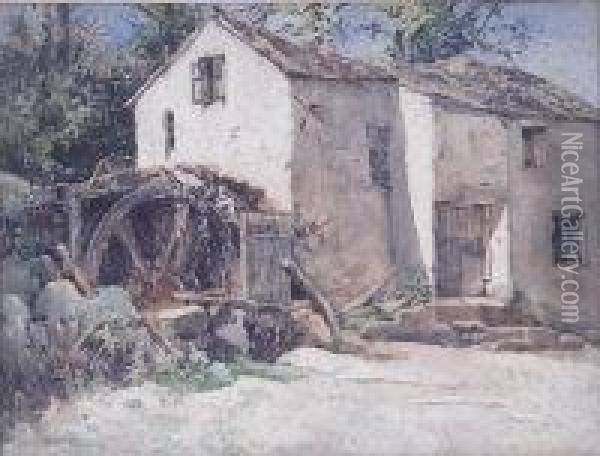 The Old Mill Oil Painting - John Sykes