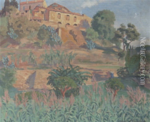 Paysage D'algerie Oil Painting - Henry Chevalier
