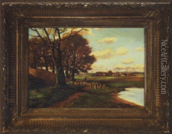 Early Spring Oil Painting - Paul Thomas