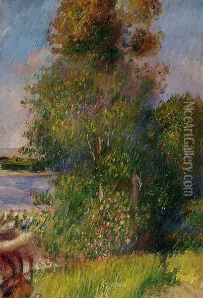 Landscape 9 Oil Painting - Pierre Auguste Renoir